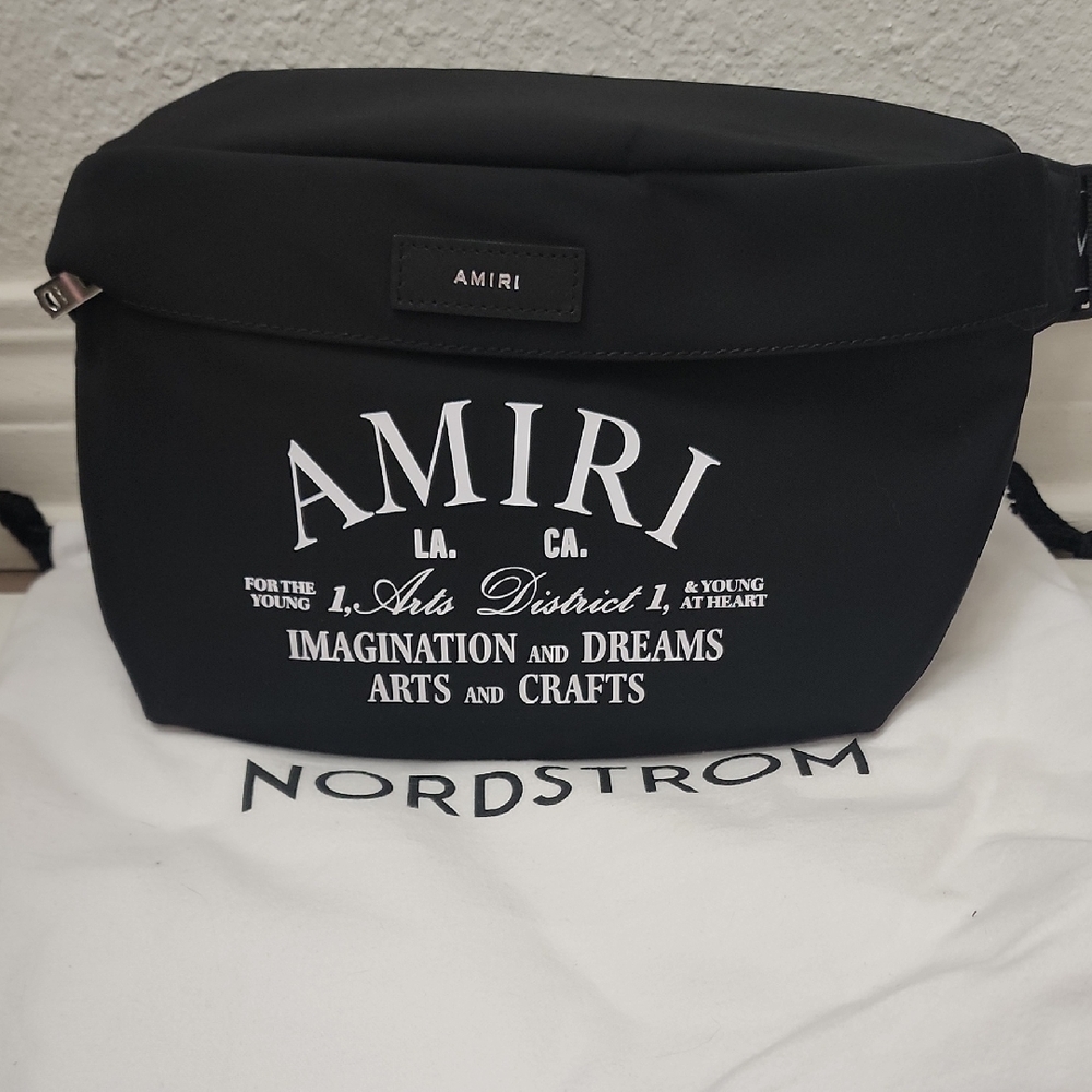 AMIRI *AUTHENTIC Arts District belt bag in Black